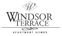 the logo for windsor terrace apartment homes