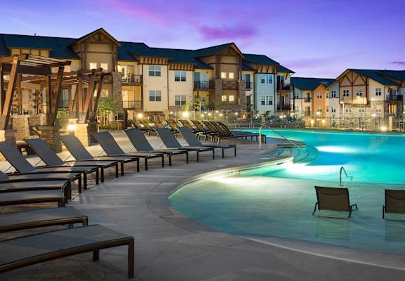 Relaxing Swimming Pool at Montane, Colorado
