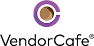 a cup of coffee on a purple table