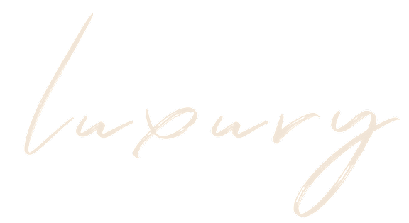 The image features the word "Luxury" written in cursive.