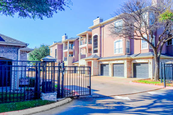 Bentley Place Apartments offers a gated entrance and exit to the community.