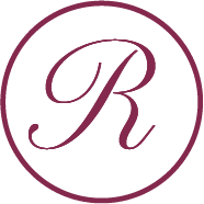 the symbol for the letter r is shown in a circle