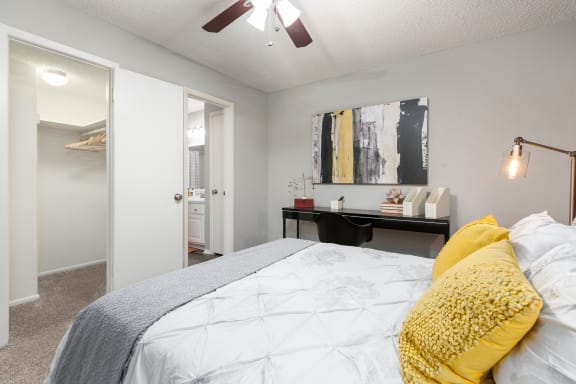 Bedroom at Northgreen at Carrollwood Apartments in Tampa, FL