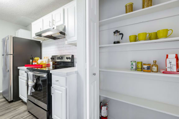 Kitchen at Northgreen at Carrollwood Apartments in Tampa, FL