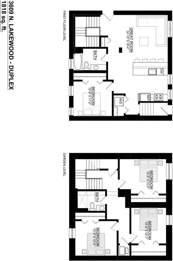 Floor Plan  Four Bedroom