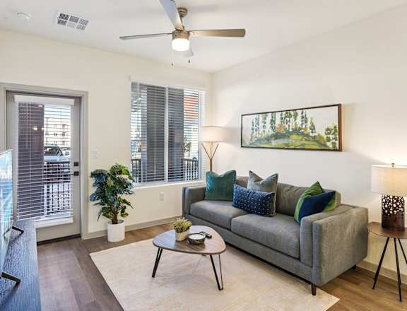 Modern Living Room at Cottonwood Ranch, Casa Grande, AZ 85122