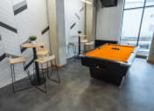 Thumbnail 4 of 8 - a pool table in the office
