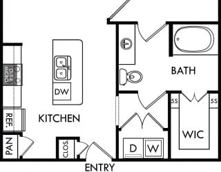 Floor Plan The Bryant with Fenced-In Yard