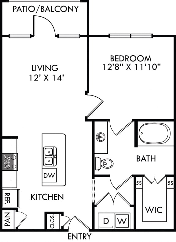  Floor Plan The Bryant with Fenced-In Yard