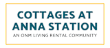 A sign that says "Cottages at Anna Station" is displayed.
