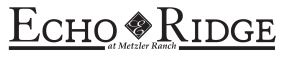 property logo footer at Echo Ridge Apartments in Castle Rock, CO
