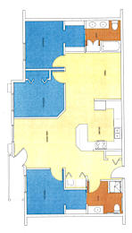  Floor Plan 3 Bedroom 2 Bathroom