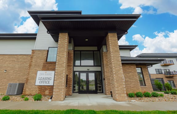 the leasing office at leasing office estates