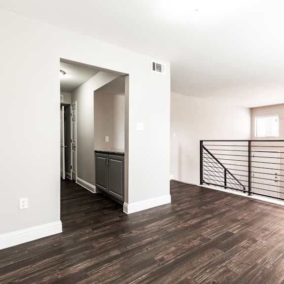 a kitchen with stainless steel appliances and a sink