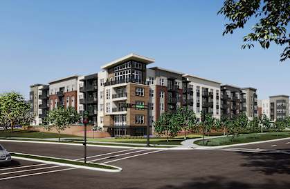 Entrance at Elevate Apartments, Wisconsin, 53718