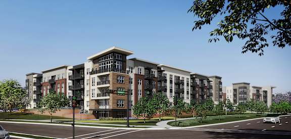 Entrance at Elevate Apartments, Wisconsin, 53718