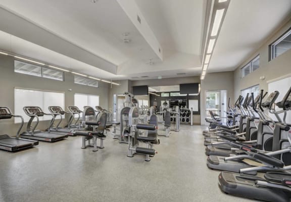 the colony at deerwood apartments cardio room