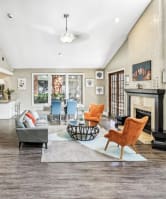 Clubhouse Interior at Hunters Chase Apartments in Austin, Texas, TX