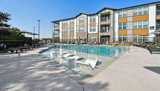 Pool at Whispering Pines at Westdale Hills in Euless, TX