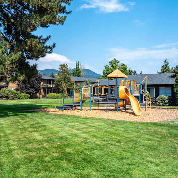 our apartments have a playground for kids to play