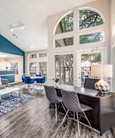 Leasing Desk in Office at The Park on Preston Apartments in Dallas, TX