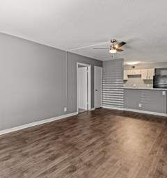 Laundry room at Bayou Oaks Apartment Homes in Alexandria, LA