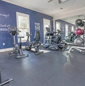 Fitness Center at Island Park Apartments in Shreveport, Louisiana, LA