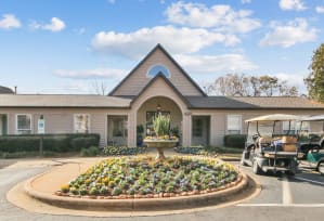 Leasing Office Exterior of Sabal Point Apartments in Pineville, NC