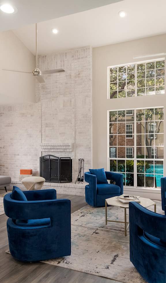 Clubhouse Interior at Vista Crossing Apartments in San Antonio, TX