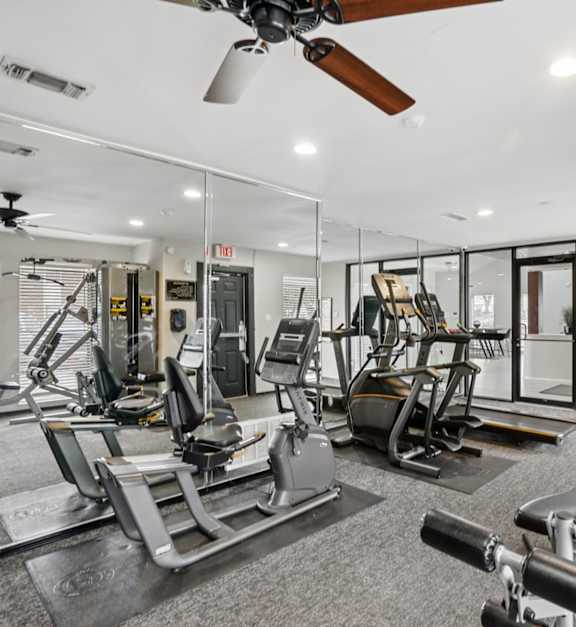 Fitness Center  at Brookstone & Terrace in Irving, TX