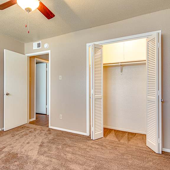 Model Bedroom 2 at The Abbey in Longview TX