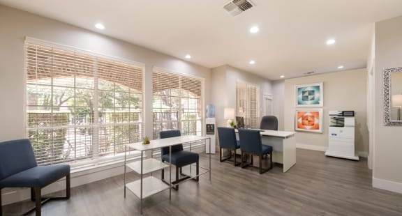 Leasing Office Interior at Vista Crossing Apartments in San Antonio, TX