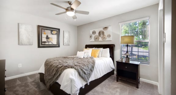 Model Bedroom 1 at Reflections At Cherry Creek in Aurora, CO