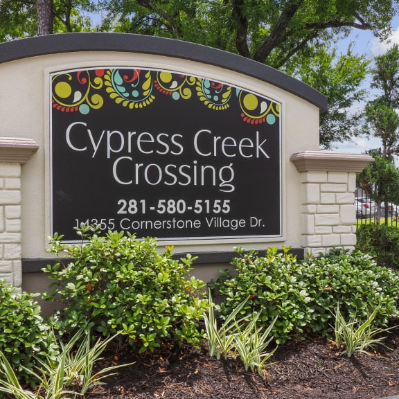 Model Unit Dining Room at Cypress Creek Crossing Apartment Homes in Houston, Texas, TX