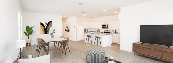 Fully equipped Living Room at Beacon at Ashley River Landing, Summerville, SC