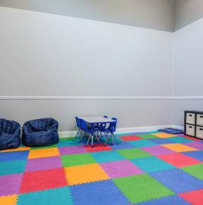 Children's Area in Fitness Room Sabal Point Apartments in Pineville, NCat