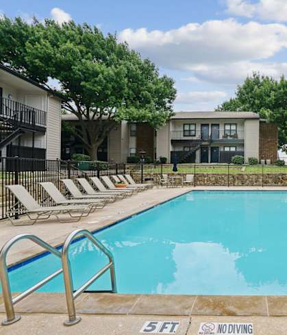 Pool  at Brookstone & Terrace in Irving, TX