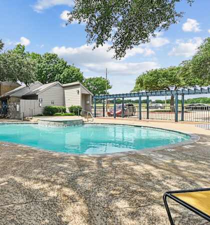 Pool at Chisholm Place in Plano, TX
