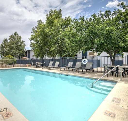 our apartments have a swimming pool