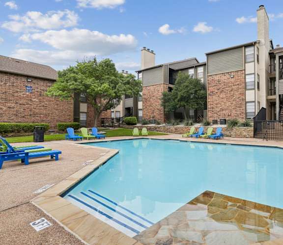 Pool at The Summit in Mesquite, TX
