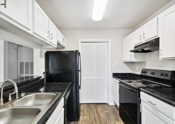 Kitchen at Sabal Point Apartments in Pineville, NC