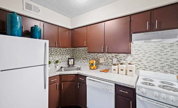 Model Kitchen 2 at Oaks of Denton in Denton, TX