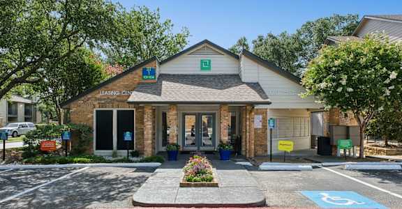 Leasing Office at Preston Villas in Dallas, TX