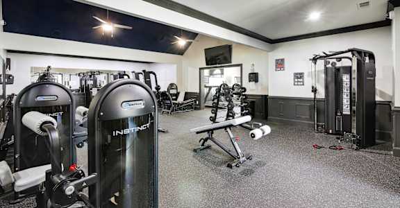 the gym at Columbus Apartments in Columbus, Georgia, GA