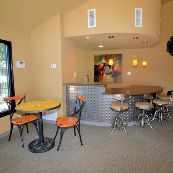 Leasing Office Kitchen Space at Westdale Parke Apartments in Austin, Texas, TX
