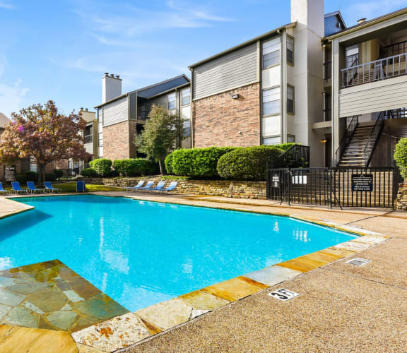 Swimming Pool at The Summit Apartments in Mesquite, Texas, TX
