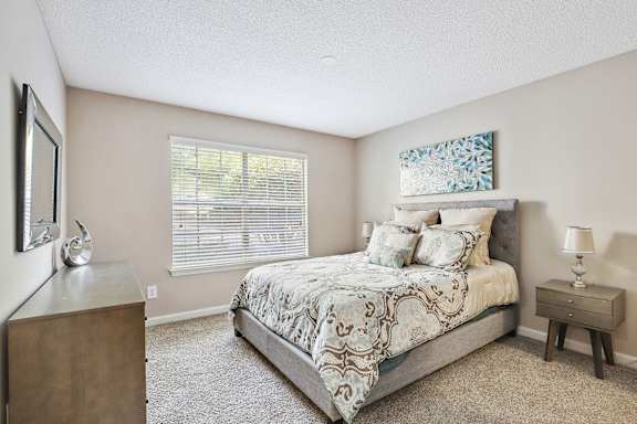 Model Bedroom 1 at Wellington Ridge in Lawrenceville, GA