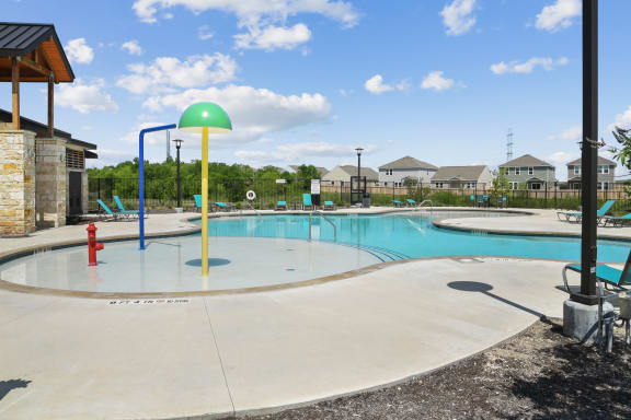 take a dip in our resort style pool
