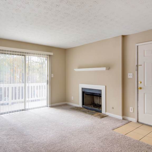 Model Living Room 2 at Gwinnett Square in Duluth, GA
