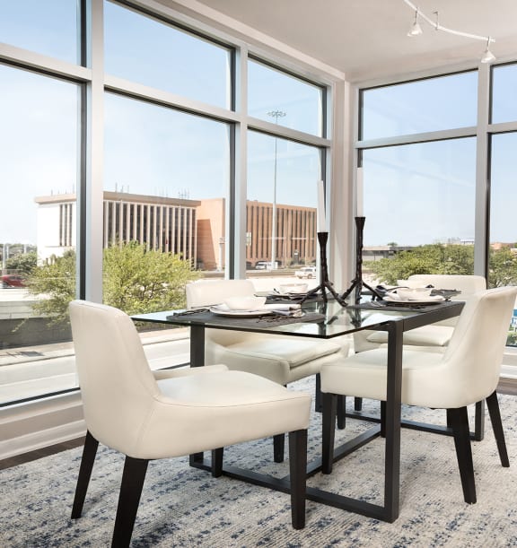 Floor to Ceiling Windows at The Grand at Upper Kirby | Apartments in Houston, TX